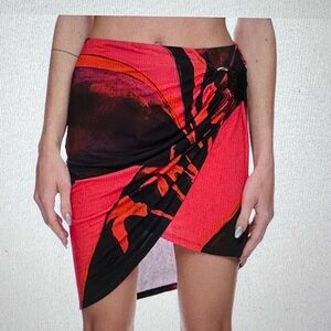 Louisa Ballou Coastline Short Skirt